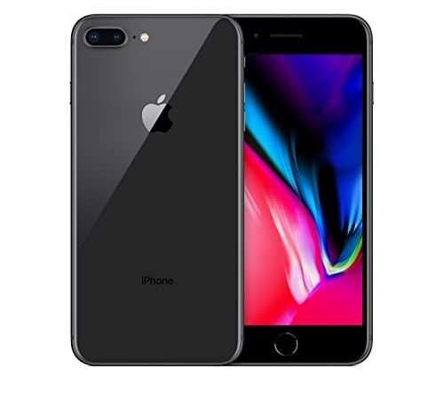 Apple iPhone 8 Plus, GSM Unlocked, 64GB - Space Gray (Renewed)