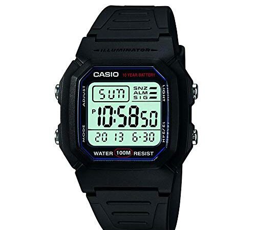 Casio Men's W800H-1AV Classic Digital Sport Watch