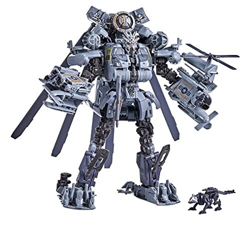 Transformers Toys Studio Series 73 Leader Class Transformers: Revenge of The Fallen Grindor and Ravage Action Figure - Kids Ages 8 and Up, 8.5-inch