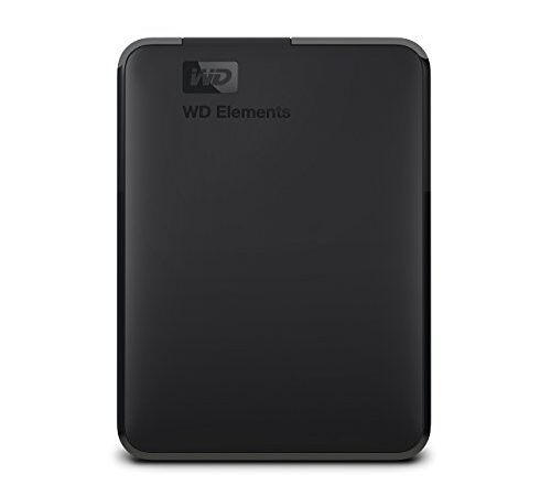 WD 1TB Elements Portable External Hard Drive - USB 3.0 - WDBUZG0010BBK-WESN,Black