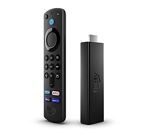 Fire TV Stick 4K Max streaming device, Wi-Fi 6, Alexa Voice Remote (includes TV controls)