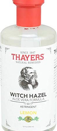 Thayer's Witch Hazel With Aloe Vera, Lemon Astringent, 12 ounces