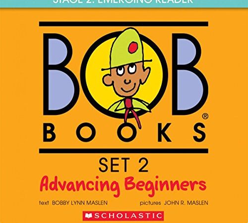 Bob Books - Advancing Beginners Box Set | Phonics, Ages 4 and up, Kindergarten (Stage 2: Emerging Reader)