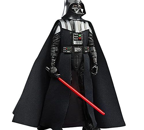 Hasbro Star Wars The Black Series Darth Vader Toy 6-Inch-Scale OBI-Wan Kenobi Collectible Action Figure, Toys for Kids Ages 4 and Up, Multicolored (F4359)