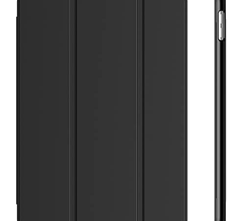 JETech Case for iPad (9.7-Inch, 2018/2017 Model, 6th/5th Generation), Smart Cover Auto Wake/Sleep, Black