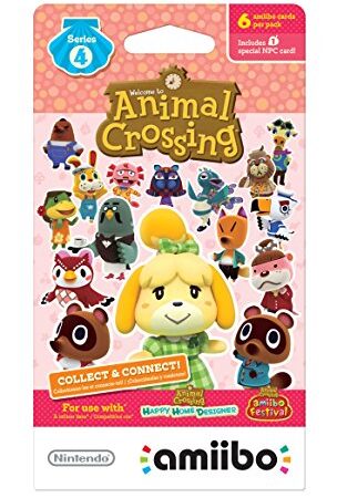 Animal Crossing Amiibo Cards, Series 4 (6-Pack)