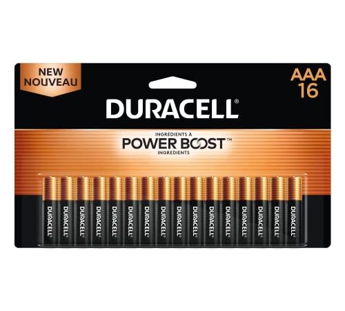 Duracell - CopperTop AAA Alkaline Batteries - long lasting, all-purpose Triple A battery for household and business - 16 count