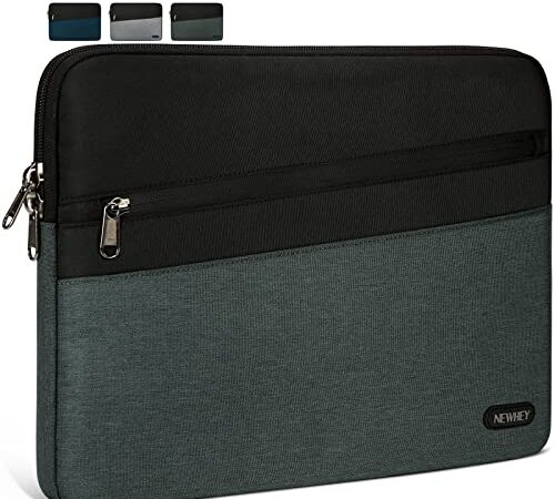 Laptop Case 14inch Laptop Sleeve 360° Protective Laptop Bag Waterproof Business Computer Sleeve Case for Men Women Compatible with 14'' Laptops MacBook Pro/Microsoft Surface/Acer/HP/ASUS, Dark Gray