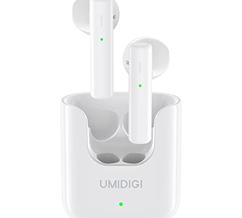 Wireless Earbuds, UMIDIGI AirBuds U Wireless Headphones with Microphones, Bluetooth 5.1 Earphones in-Ear, Touch Control Bluetooth Earbuds, 24H Playing Time for Work and Home Office.