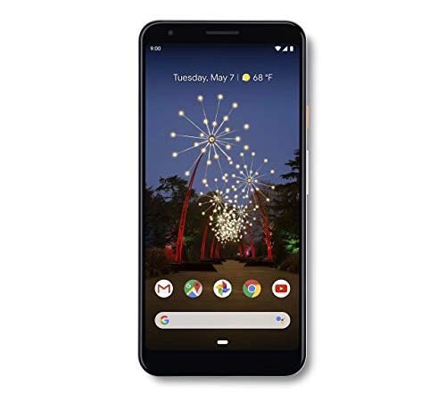 Google Pixel 3a XL 64GB (6.0 inch) Display G020C Clearly White Unlocked Smartphone (Renewed)