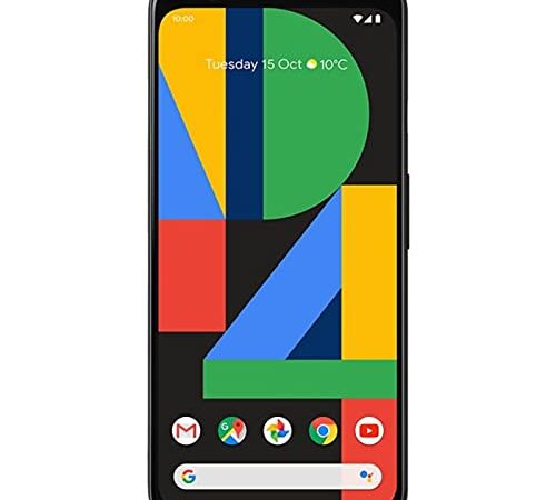 Google Pixel 4 G020M 64GB 5.7 inch Android Factory Unlocked 4G/LTE Smartphone - International Version (Just Black)