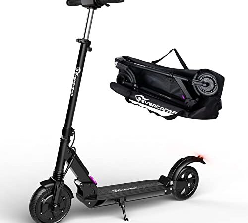 EVERCROSS EV08E Electric Scooter, Electric Scooter for Adults with 8" Solid Tires & 350W Motor, Up to 19 Mph & 20 Miles Long-Range, 3 Speed Modes, Folding Electric Scooters for Adults Teenagers