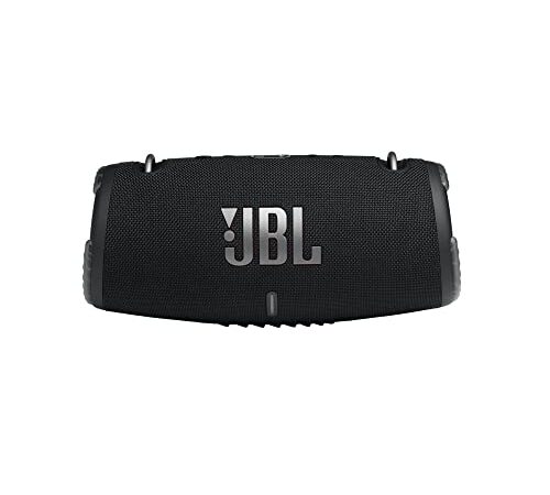 JBL Xtreme 3 - Portable Bluetooth Speaker, Powerful Sound and Deep Bass, IP67 Waterproof, 15 Hours of Playtime, Powerbank, JBL PartyBoost for Multi-Speaker Pairing (Black)