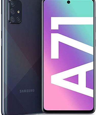 Samsung Galaxy A71 (5G) 128GB 6.7" Display Quad Camera 64MP - Black (Renewed)