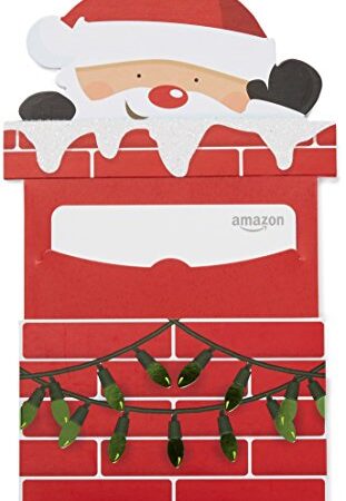 Amazon.ca Gift Card for any amount in a Santa Chimney Reveal