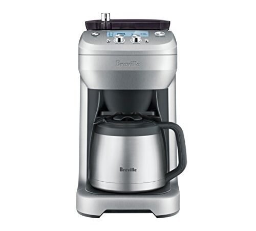 Breville BDC650BSS The Grind Control Drip Coffee Maker, Silver, Medium