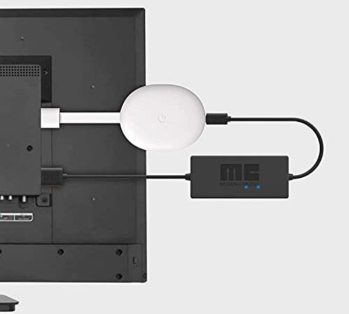 Mission USB Power Cable for Chromecast with Google TV (Power Chromecast Directly from Your TV)