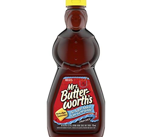 Mrs. Butterworth's Syrup, No Sugar Added, 710ml, 1 Pack