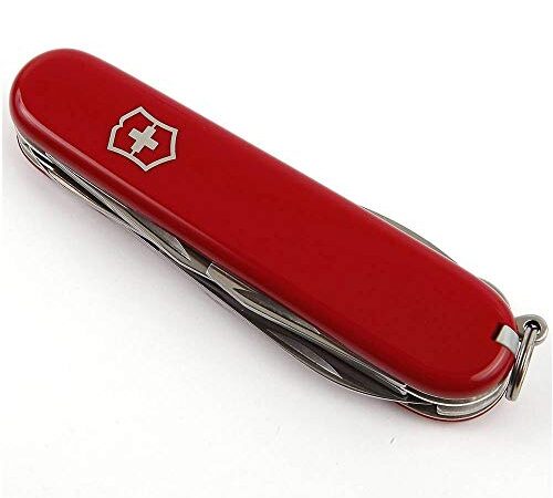 Victorinox Swiss Army Super Tinker Pocket Knife, Red,91mm