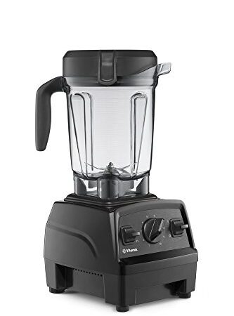 Vitamix Explorian Blender, Professional-Grade, 64 oz. Low-Profile Container, Black - 65542 (Renewed Premium)