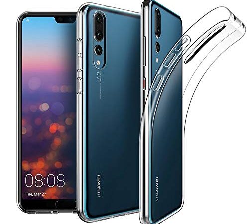 Vultic Clear Case for Huawei P20 Pro - Soft Slim Fit Shockproof TPU Lightweight Transparent Cover