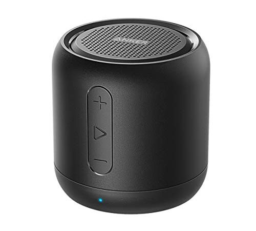 Anker Soundcore Mini, Super-Portable Bluetooth Speaker with 15-Hour Playtime, 66-Foot Bluetooth Range, Enhanced Bass, Noise-Cancelling Microphone - Black