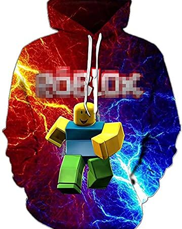 Dotoop Children's Hoodies, 3D Printed Cartoon Hoodie with Pocket Family Games Tops Hoody Unisex Pullover Sweatshirts Hooded sd 10-12 Years