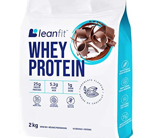 LeanFit Whey Protein, Chocolate, 2 kg