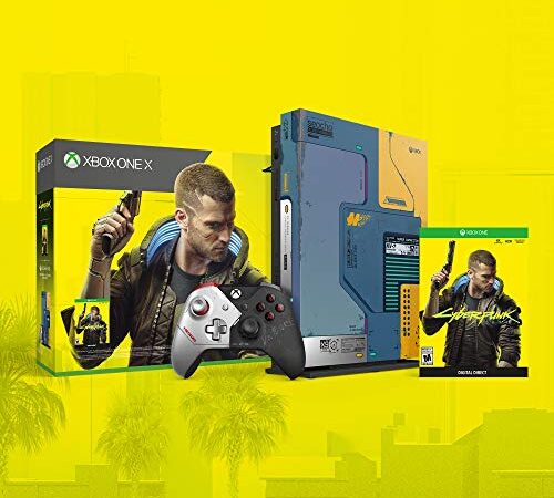 Microsoft Xbox One X - Cyberpunk Limited Edition