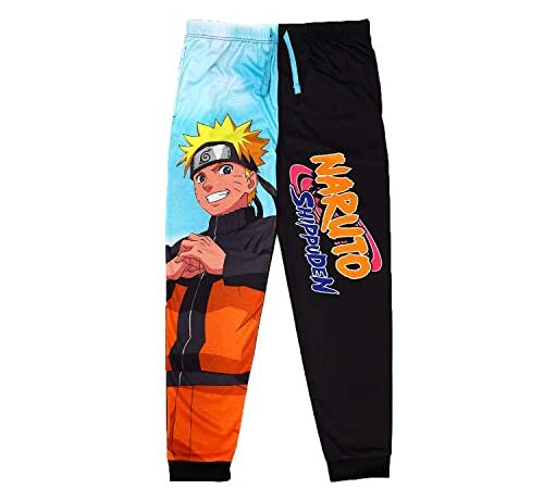 Naruto Character Shippuden Series Logo Pajama Lounge Pants