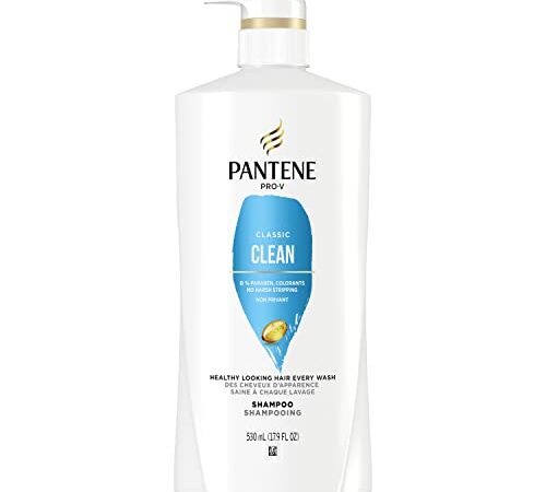 PANTENE PRO-V Classic Clean Shampoo, 17.9oz/530mL