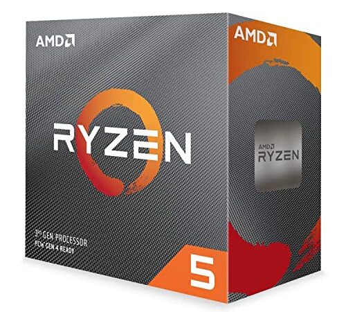 AMD Ryzen 5 3600 6-Core, 12-Thread Unlocked Desktop 3rd generation Processor with Wraith Stealth Cooler