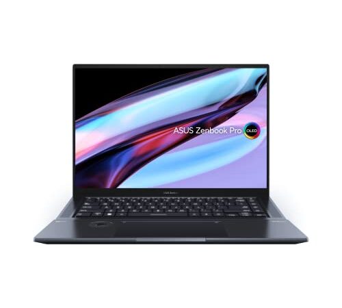 ASUS Zenbook Pro 16X OLED 16” 4K OLED 16:10 Touch Display, ASUS Dial, Intel Core™ i9-12900H, GeForce RTX 3060 Graphics, 32GB RAM, 1TB SSD, Windows 11 Pro, Tech Black, UX7602ZM-XS91T-CA