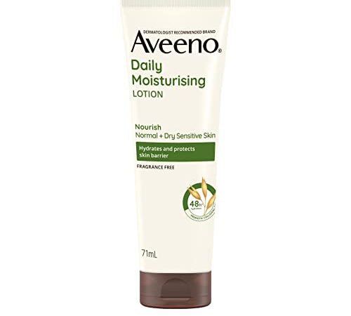 Aveeno Daily Moisturizing Lotion for Dry Skin, 71ml (Packaging May Vary)