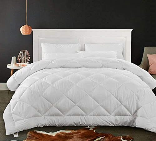 Cozynight Soft King Size Comforter Duvet Insert-Lightweight Down Alternative Comforter-Fluffy & Breathable & Machine Washable Diamond Stitching（King,106”X92” ）