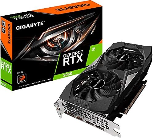 Gigabyte GeForce RTX 2060 6GB GDDR6 Graphics Card GV-N2060D6-6GD