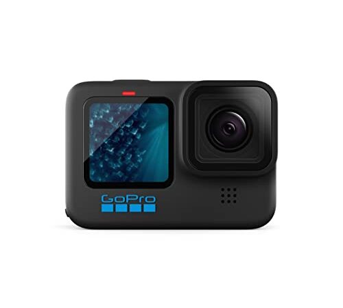 GoPro HERO11 Black - Waterproof Action Camera with 5.3K60 Ultra HD Video, 27MP Photos, 1/1.9" Image Sensor, Live Streaming, Webcam, Stabilization