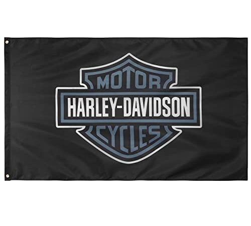 Harley Davidson Fans Flag Banner, 3x5 Feet flag for Garage Motorcycles.