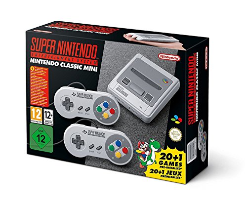 Nintendo Classic Mini: Super Nintendo Entertainment System SNES 21 games 2 Controllers