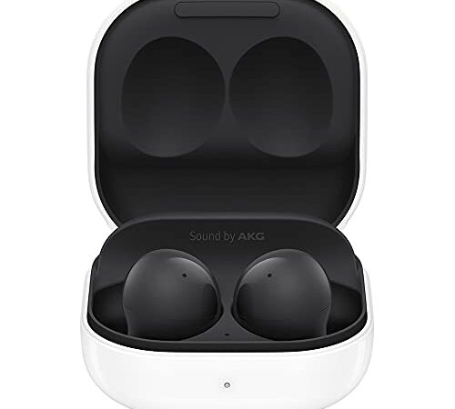 SAMSUNG Galaxy Buds 2 True Wireless Earbuds Noise Cancelling Ambient Sound Bluetooth Lightweight Comfort Fit Touch Control (Black Graphite)