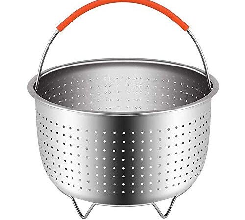 Steamer Basket for Instant Pot, Vegetable Steamer Basket Stainless Steel Steamer Basket Insert for Pots